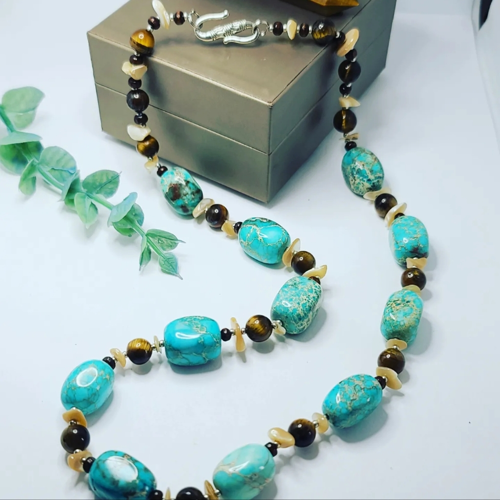 Imperial Jasper necklace